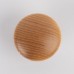 Knob style D 48mm ash lacquered wooden knob
